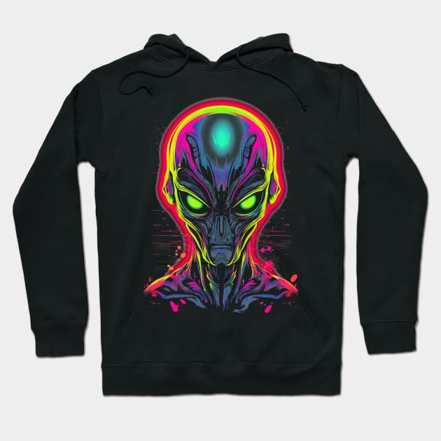 Aliens are here Hoodie by TNM Design